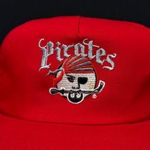 Load image into Gallery viewer, Portland Pirates Red Twill Snapback Hat