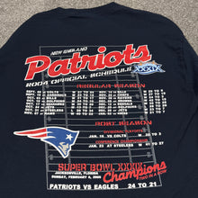 Load image into Gallery viewer, Vintage New England Patriots SB39 Champs Long Sleeve Shirt S/M
