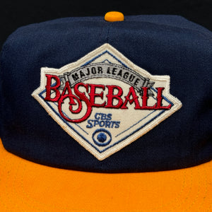 Vintage MLB CBS Sports Snapback Hat