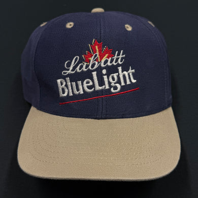 Vintage Labatt Blue Light Strapback Hat