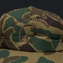 Load image into Gallery viewer, Vintage Ducks Unlimited Camouflage Snapback Hat