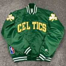 Load image into Gallery viewer, Vintage Boston Celtics Starter Satin Jacket M