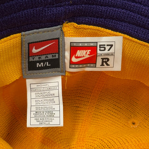 Vintage Los Angeles Lakers Nike Bucket Hat M/L NWT