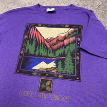 Load image into Gallery viewer, Vintage Lookout Mountain, TN Striped Shirt M