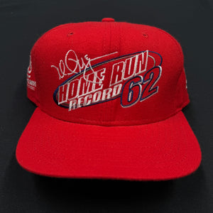 Vintage Mark McGwire Home Run Record New Era Snapback Hat