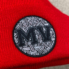 Load image into Gallery viewer, Mass Vintage Red Gray MV Winter Hat