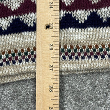 Load image into Gallery viewer, Vintage Patterned Cardigan Button Up Sweater XL