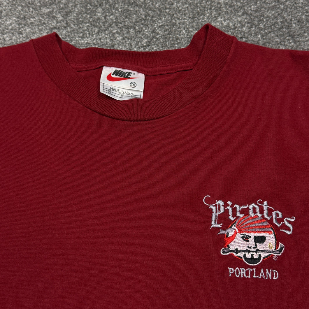 Portland Pirates Red Nike Shirt 2XL