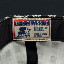 Load image into Gallery viewer, Vintage Starter Flip Side Checkered Snapback Hat