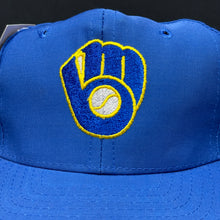 Load image into Gallery viewer, Vintage Milwaukee Brewers Twill PL Snapback Hat NWT