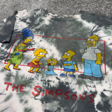 Load image into Gallery viewer, Vintage The Simpsons Custom Dyed Shirt L
