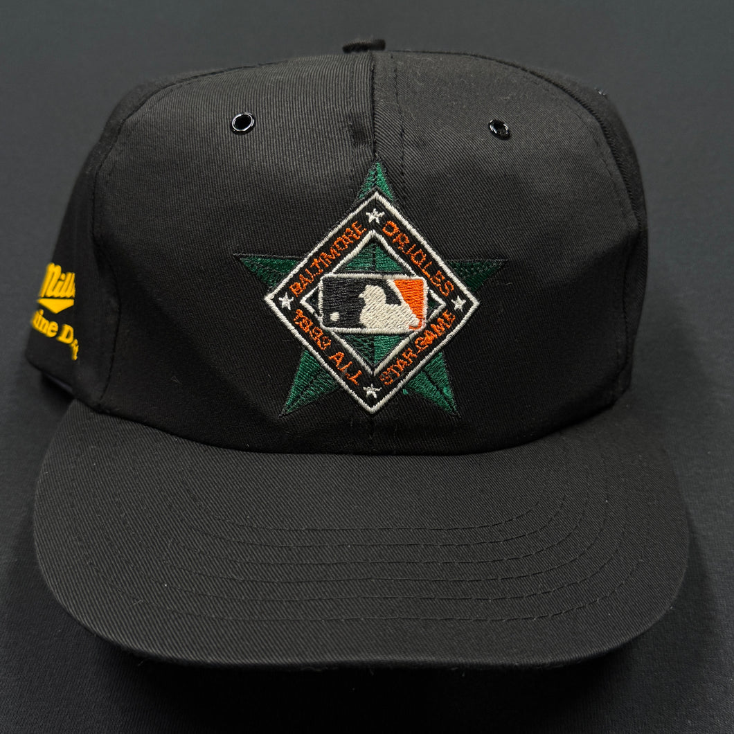 Vintage 1993 Baltimore Orioles Miller Snapback Hat