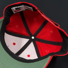 Load image into Gallery viewer, Vintage Nike Swoosh Red Logo Snapback Hat