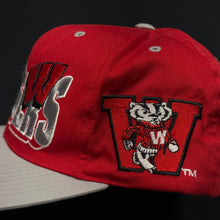 Load image into Gallery viewer, Vintage Wisconsin Badgers G-Cap Wave Snapback Hat