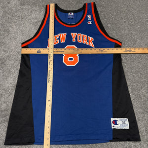 Vintage Latrell Sprewell New York Knicks Champion Jersey 2XL