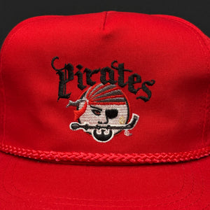 Portland Pirates Red Twill Rope Snapback Hat