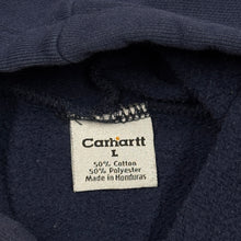 Load image into Gallery viewer, Vintage Carhartt Navy Blue Sweatshirt L