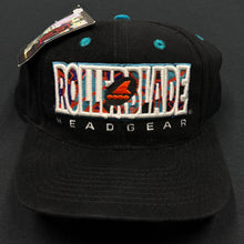Load image into Gallery viewer, Vintage Rollerblade Headgear Snapback Hat NWT
