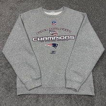 Load image into Gallery viewer, Vintage New England Patriots Sweatshirt S