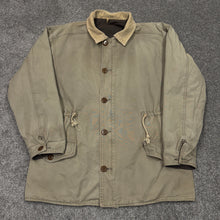 Load image into Gallery viewer, Vintage Reversible Brown/Tan Barn Coat M