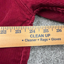 Load image into Gallery viewer, Vintage Maroon Gold "Lil" Corduroy Jacket L