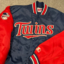 Load image into Gallery viewer, Vintage Minnesota Twins Starter Satin Jacket 2XL