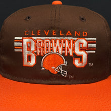 Load image into Gallery viewer, Vintage Cleveland Browns Twill Snapback Hat