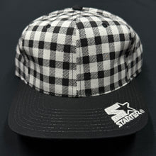 Load image into Gallery viewer, Vintage Starter Flip Side Checkered Snapback Hat