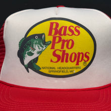 Load image into Gallery viewer, Vintage Bass Pro Shop Mesh Snapback Hat