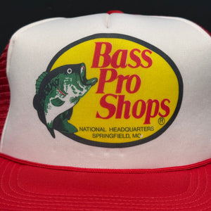 Vintage Bass Pro Shop Mesh Snapback Hat