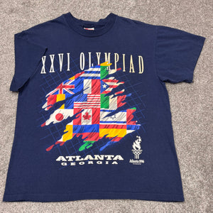 Vintage Atlanta 1996 Olympics Shirt S/M