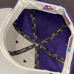 Vintage Arizona Diamondbacks Purple New Era Fitted Hat 7 3/4