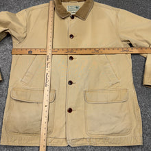 Load image into Gallery viewer, Vintage LL Bean Tan Chore Jacket XL