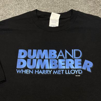 2003 Dumb and Dumberer Movie Promo Shirt XL