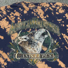 Load image into Gallery viewer, Vintage Wolf American Wilderness Montana Shirt 2XL