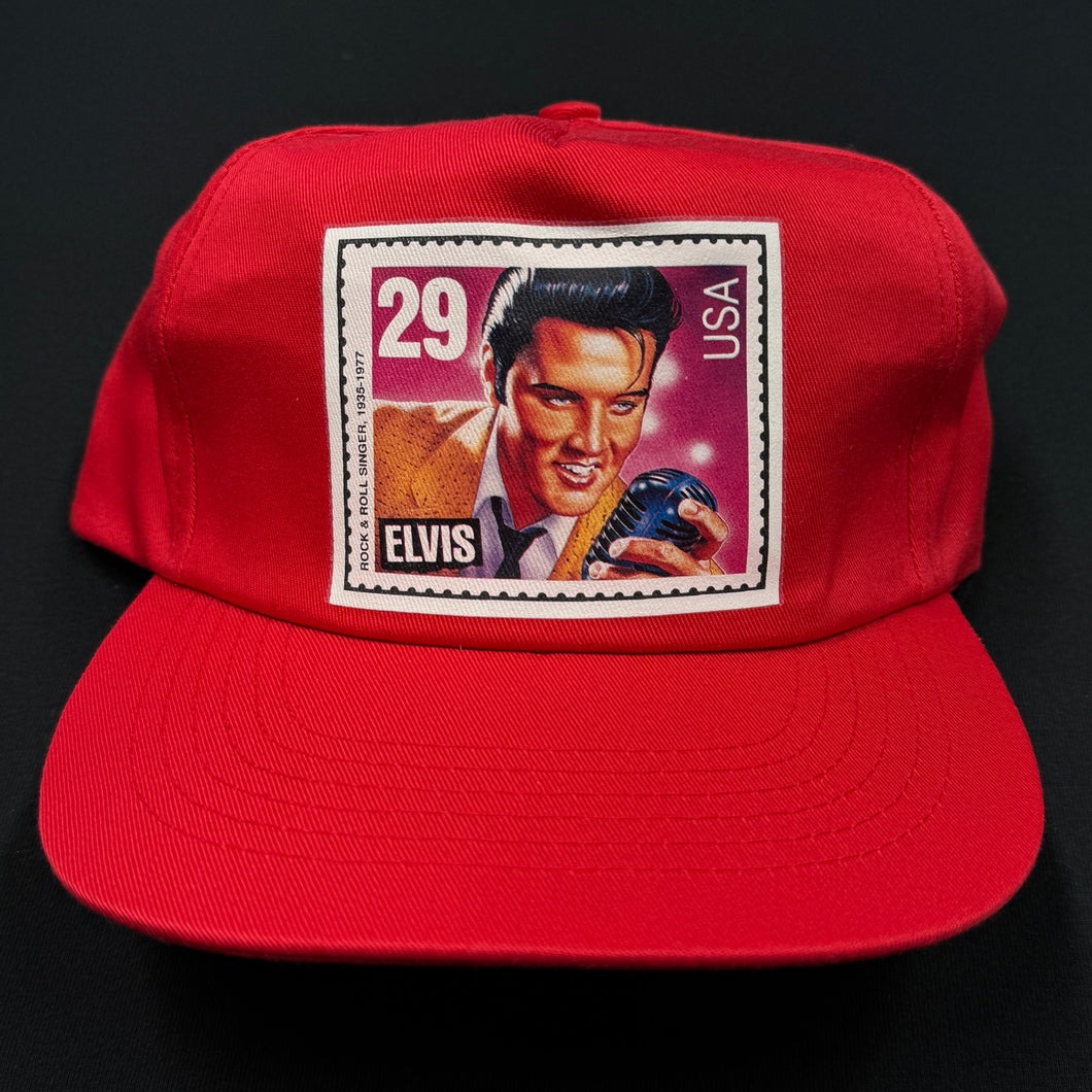 Vintage Elvis Presley Stamp Snapback Hat