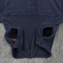 Load image into Gallery viewer, Vintage EMS Blue 1/4 Snap Fleece Jacket L/XL