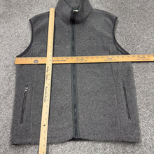 Load image into Gallery viewer, Vintage LL Bean Gray Fleece Vest L