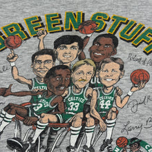 Load image into Gallery viewer, Vintage Boston Celtics Green Stuff Shirt XS/S