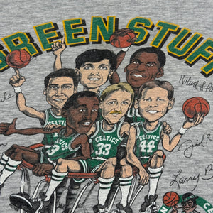 Vintage Boston Celtics Green Stuff Shirt XS/S