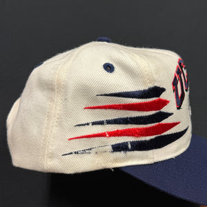 Vintage UConn Huskies Logo Athletic Diamond Snapback Hat