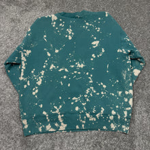 Load image into Gallery viewer, Vintage New England Patriots Custom Teal Sweatshirt M