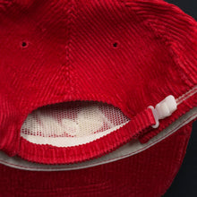 Load image into Gallery viewer, Vintage Cincinnati Reds SS Corduroy Script Strapback Hat