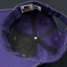 Load image into Gallery viewer, Vintage Nike Swoosh Purple Strapback Hat