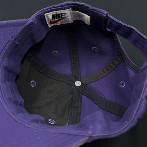 Vintage Nike Swoosh Purple Strapback Hat