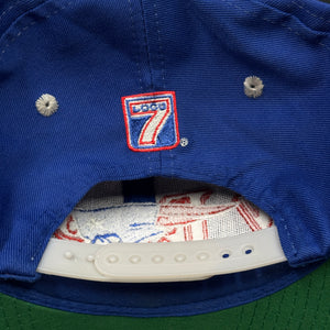 Vintage New England Patriots LOGO 7 Wrap Snapback Hat