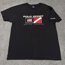 Load image into Gallery viewer, Vintage Polo Sport Charter Service Shirt L/XL
