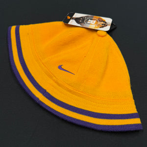 Vintage Los Angeles Lakers Nike Bucket Hat M/L NWT