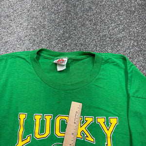 Vintage Lucky Skateboards Leprechaun Shirt XL
