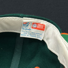 Load image into Gallery viewer, Vintage Miami Hurricanes Wool Circle Snapback Hat